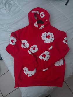 Denim Tears Red Hoodie