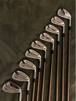 Full set of golf clubs