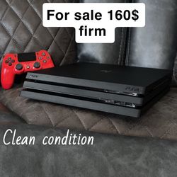 PS4 Pro 1TB + Red controller