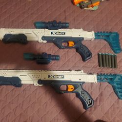 2 Nurf Guns X shot - Shot Gun
