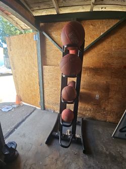 F45 medicine ball rack