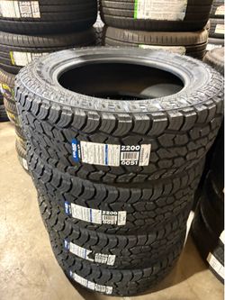 275/60r20 New All Terrain Tires In Great Shape