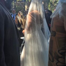 Wedding Gown And Veil
