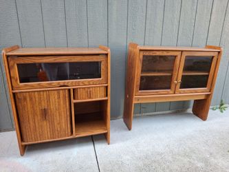 Wood Entertainment Cabinets
