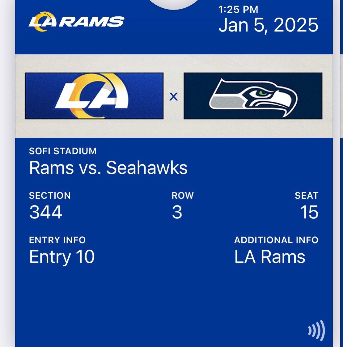 Rams Tickets And Parking