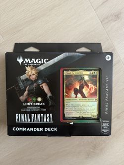 Magic: The Gathering Final Fantasy VII Commander Deck Limit Break