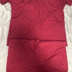 Maroon Scrubs 