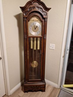 Trend Grandfather Clock – Mechanical 3-Weight Moon Phase Clock