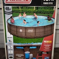 Coleman 18x48 Above Ground Pool 