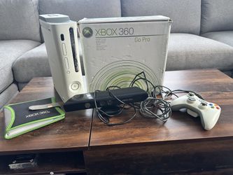 Xbox 360 Xbox360 Go pro 20gb With Camera