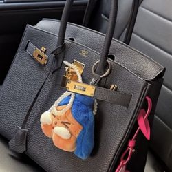 Authentic Hermes 25 Birkin Togo Handbag 