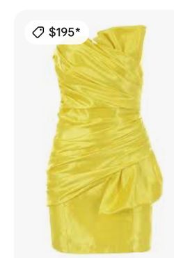homecoming size S/M/L yellow dress