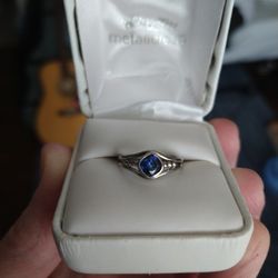 Blue Sapphire Ring
