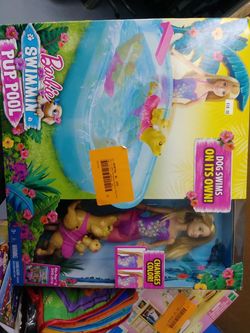 Barbie Swimming Pup Pool