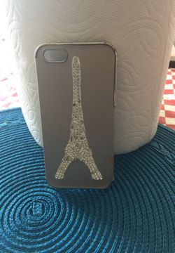 iPhone case for iPhone 6 glittery Paris theme
