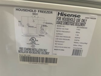 Hisense Chest Freezer