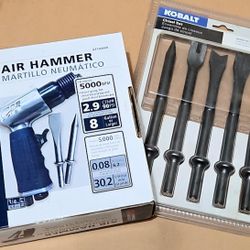 Air Hammer And Chisel Set