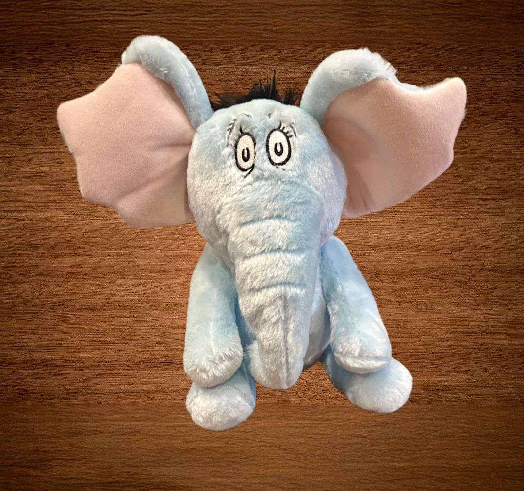 KHOLS CARES HORTON HEARS A WHO DR. SUESS BLUE ELEPHANT STUFFED ANIMAL 12 “