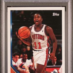 1993 TOPPS #311 ISIAH THOMAS PSA 7 HOFer | DETROIT PISTONS 