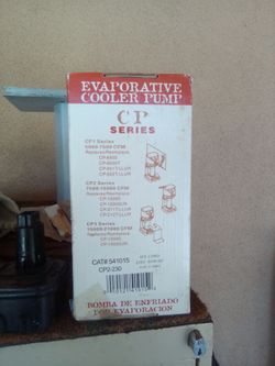 Cooler pump