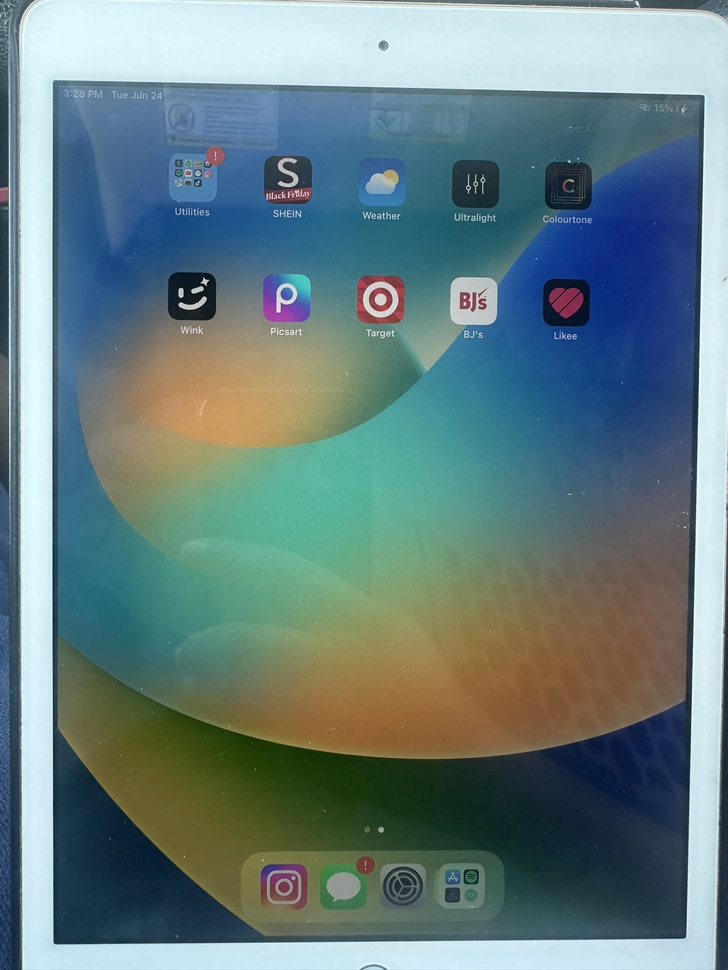 iPad 7 Generation Rose Gold