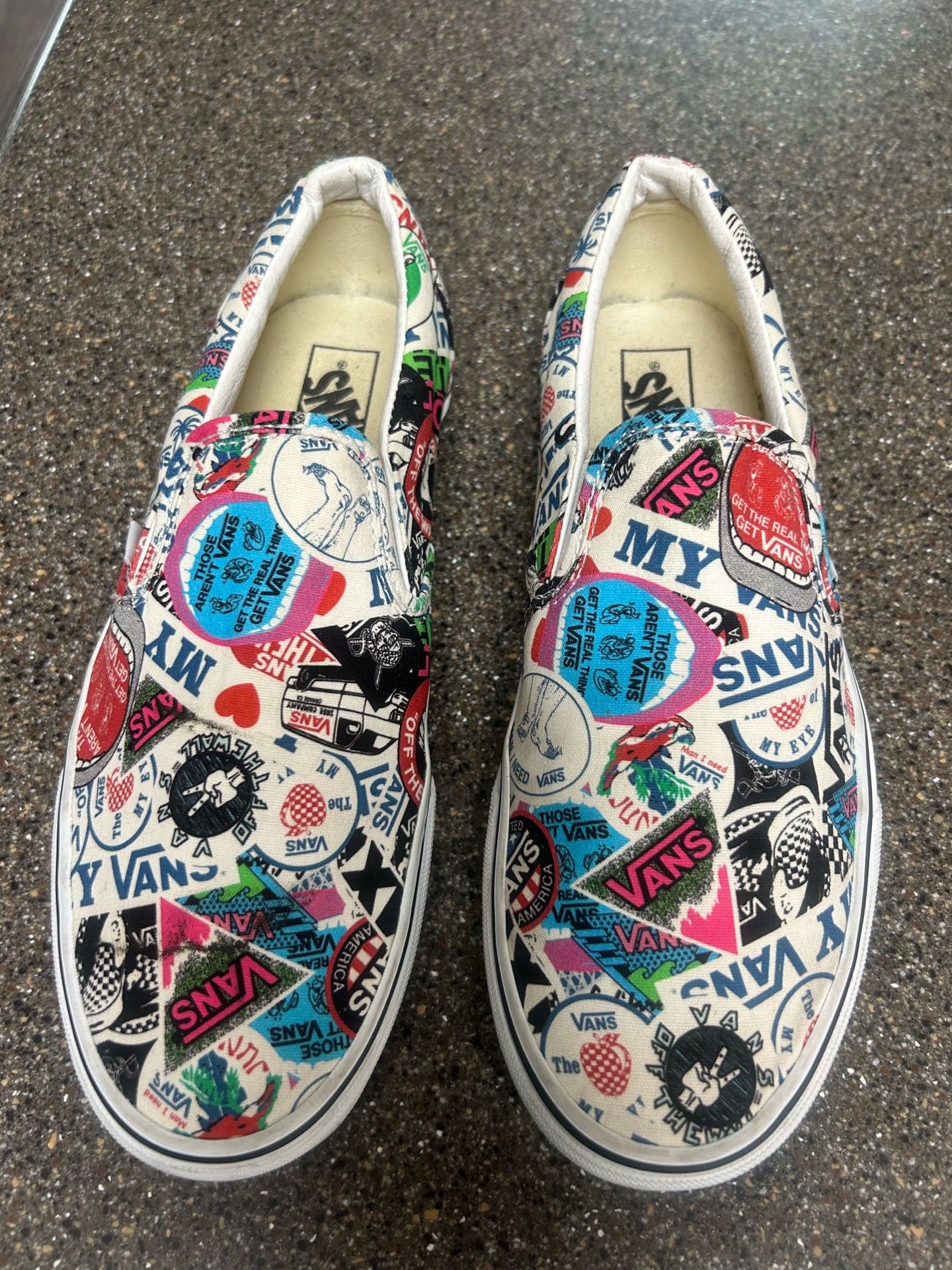 Vans Men’s Size 10.5 Sticker Mash Great condition