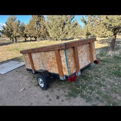 6X4 Trailer 85-90% New Tires