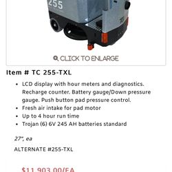 Tomcat - 255TXL Micro Gleam Floor Burnisher - 27"