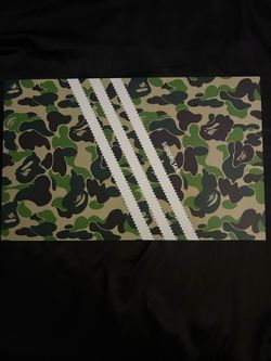 BAPE x Adidas Superstar in White Sz 8