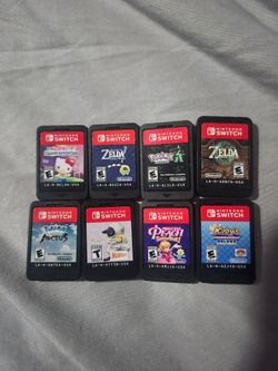 SELLING OR TRADING switch games (used once or twice)