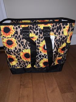 Sunflower/leopard Everyday Organizer NWT