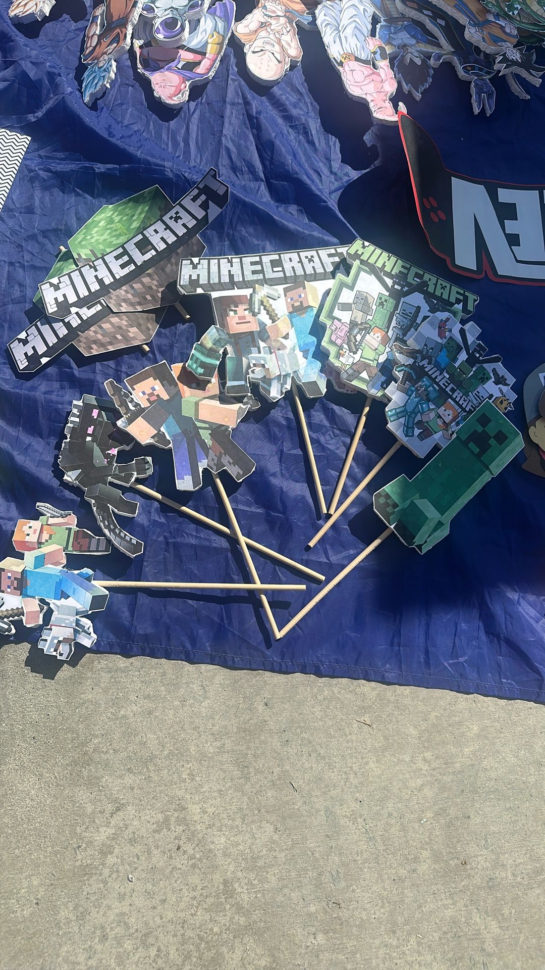 Minecraft Birthday Decoration