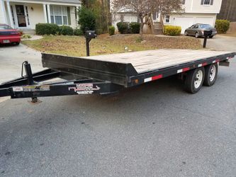 Hooper 16 foot deck over trailer