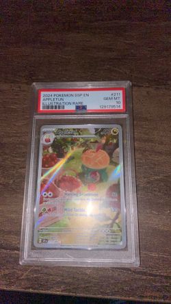 Appletun Illustration Rare PSA 10 Pokémon Card