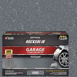 Rust Oleum Epoxy 2.5 Car Garage