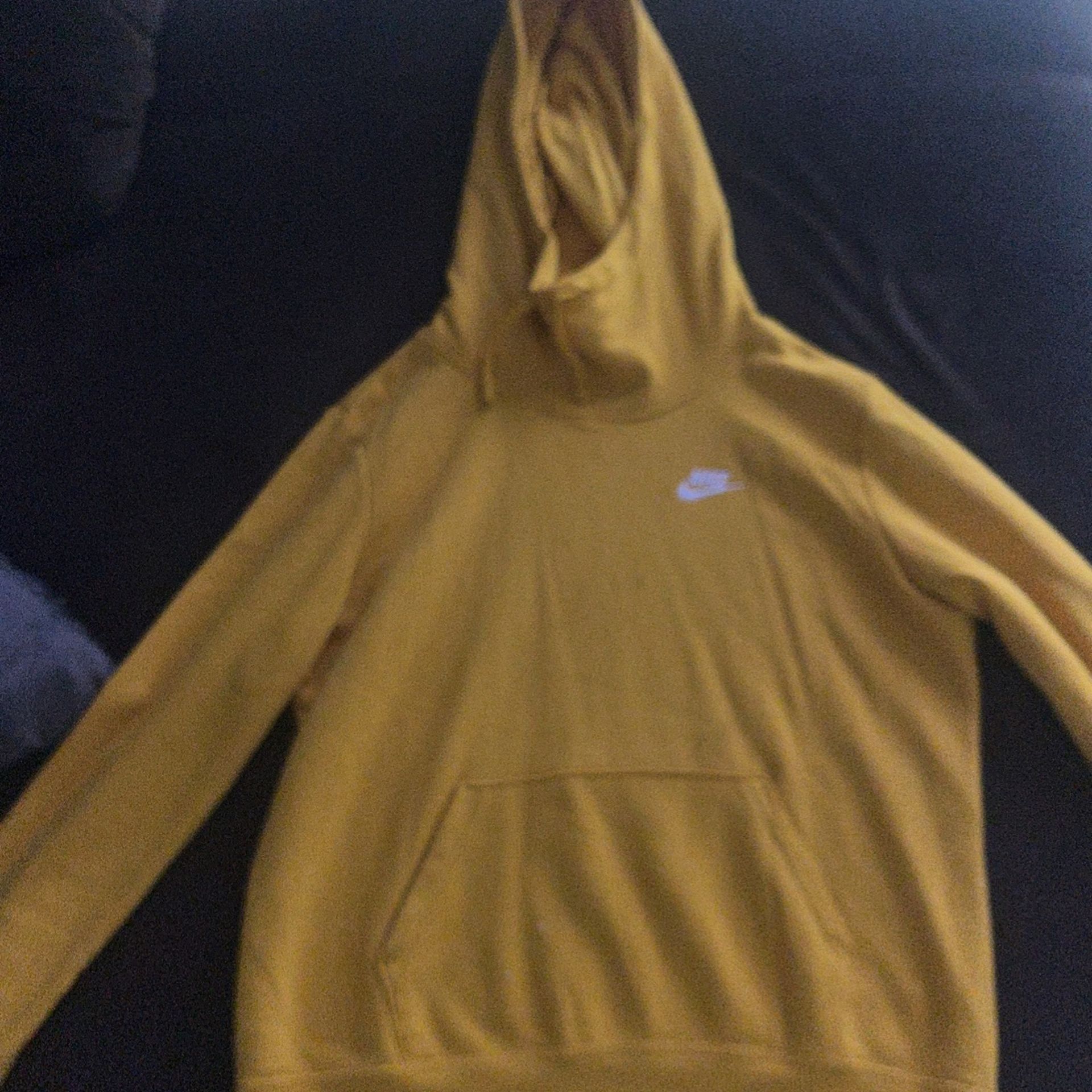 Yellow nike men’s hoodie