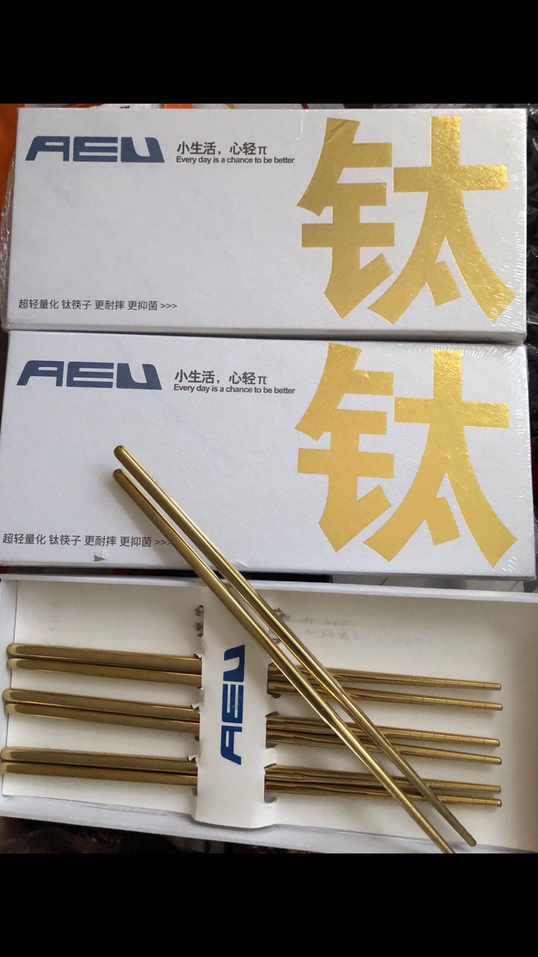 Titanium Chopsticks
