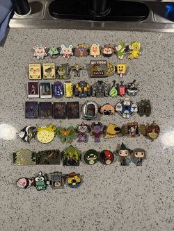 Enamel Pin Lot Of 50
