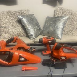 Black And Decker 18v Tool Set