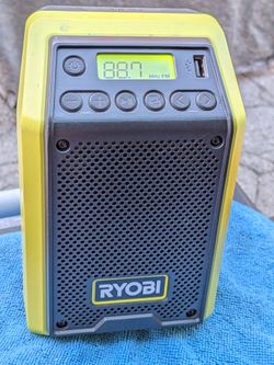 Ryobi speaker  battery not included