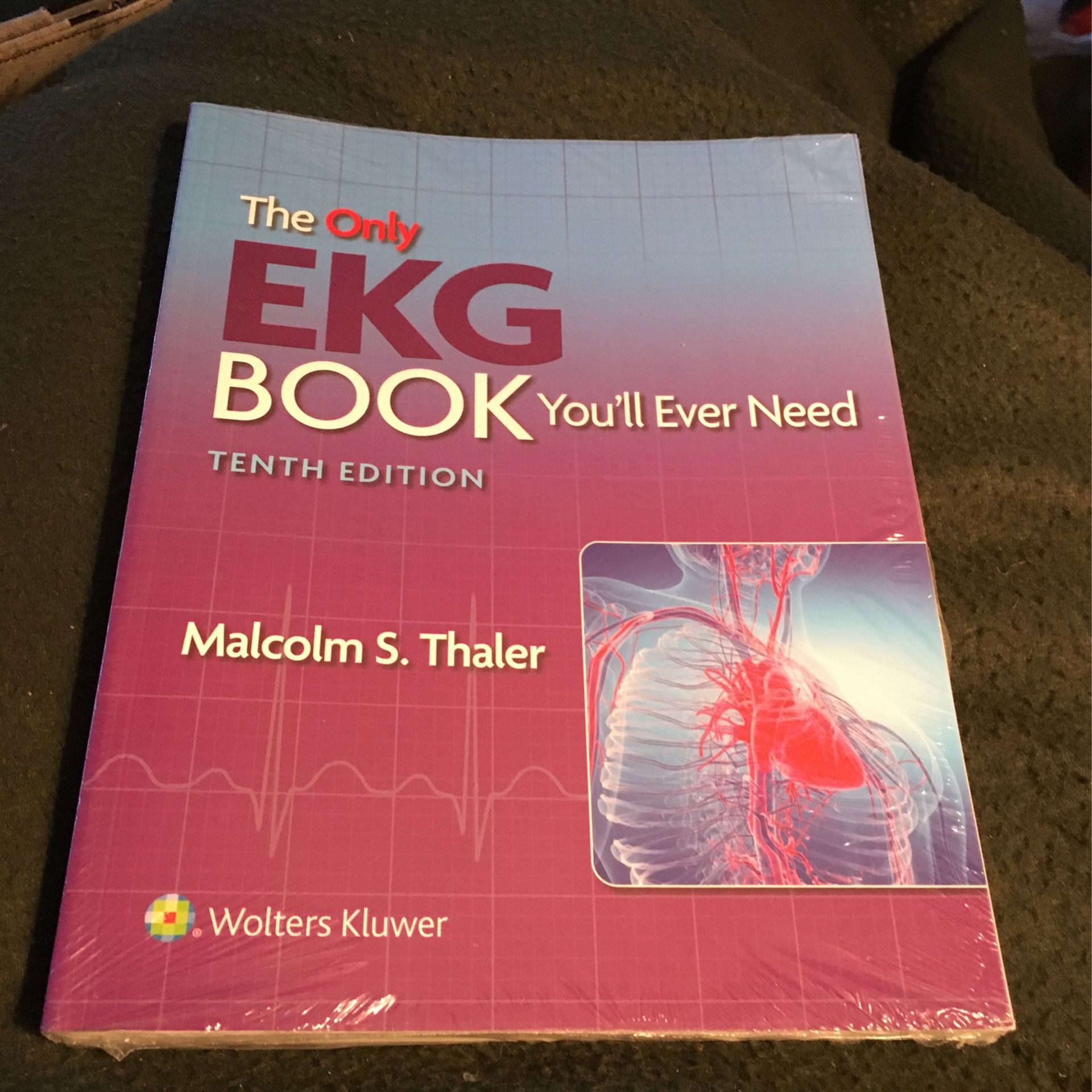 MEDICAL BOOKS-EKG BOOK -Tenth Edition