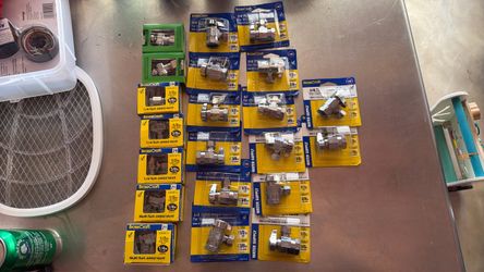 Plumbing supplies angle valves