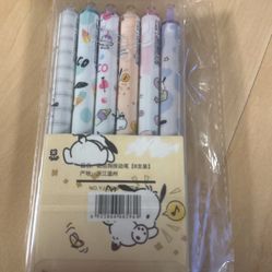 6 Cute Pens 