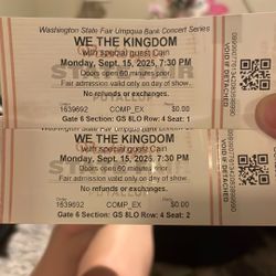 We The Kingdom concert tickets