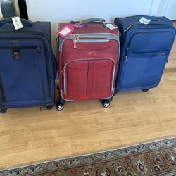 3 Carryon Luggages