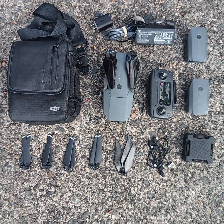 DJI Mavic Camera Drone. Almost New Condition with 3 Batteries (Fly More) For Pick Up Fremont Seattle. No Low Ball Offers Please. No Trades