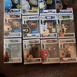 Marvel, Sonic Ect Funko Pops