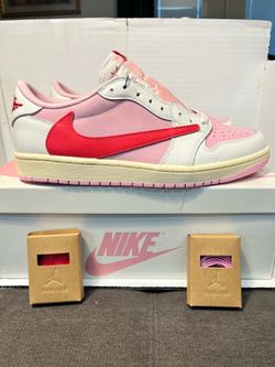 Nike Jordan 1 Low Travis Tropical Pink Men’s Shoe Size 10.5