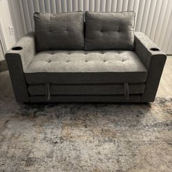 55" Convertible Folding Sofa Bed