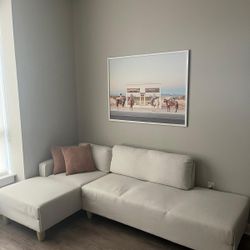 Ivory White Sectional 